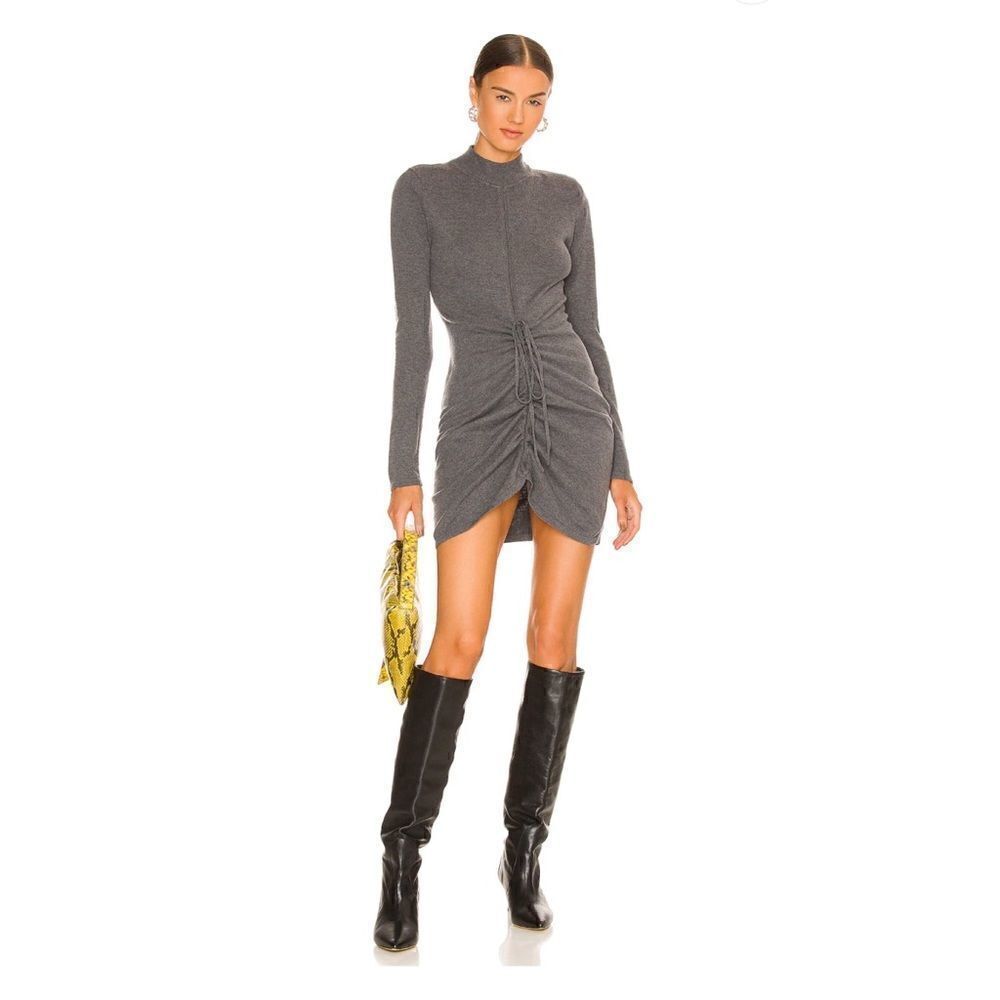 Free people - gray knit dress / Macall Knit Dress in Smoke by Ronny Kobo…